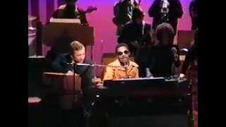 Stevie Wonder performs a talkbox rendition of &quot;Close To You&quot; and &quot;Never Can Say Goodbye&quot;