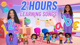 Fun Learning Songs| Ms Houston| 2 Hour Compilation