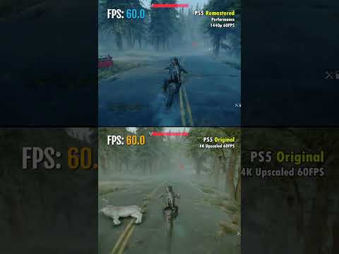 Days Gone Original looks BETTER than Remastered #DaysGone #DaysGoneRemastered #PS5 #ps5pro