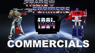 Transformers 1984 Toys & Bits Commercials Tv Ads