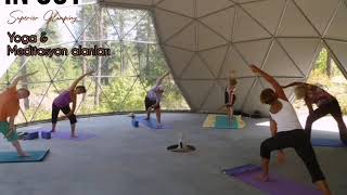 A perfect Yoga Space? Geodesic Dome Yoga Studios and Meditation Spaces
