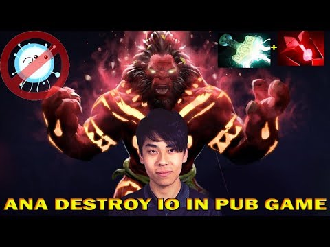 ANA AXE DESTROY IO IN PUB GAME AFTER TI9 | CARRY GOD IN DOTA 2