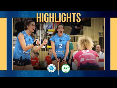 Highlights: VC Wiesbaden - USC Münster