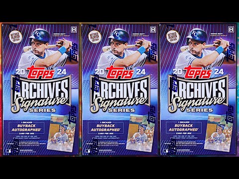 2024 Archives Signature Series Retired Player Edition Cases