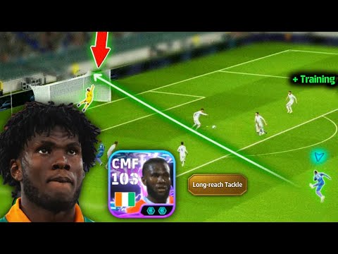 Franck Kessie Showtime Gameplay Review – Long Reach Tackle & Best DMF/CMF Build in eFootball 2026
