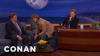 Eric Christian Olsen Forgot He Wasn’t A Real Cop | CONAN on TBS video