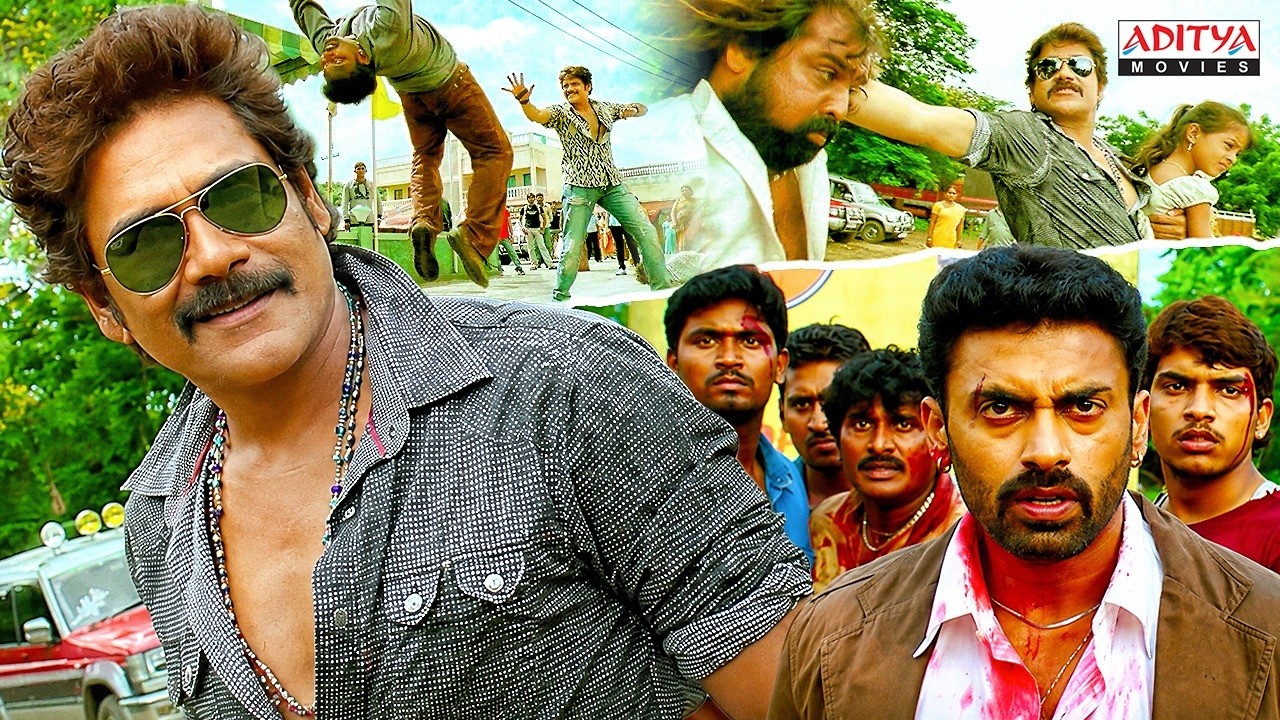 Nagarjuna Superhit South Movie Scenes | Anushka | Ragada Hindi Dubbed Movies | Aditya Movies