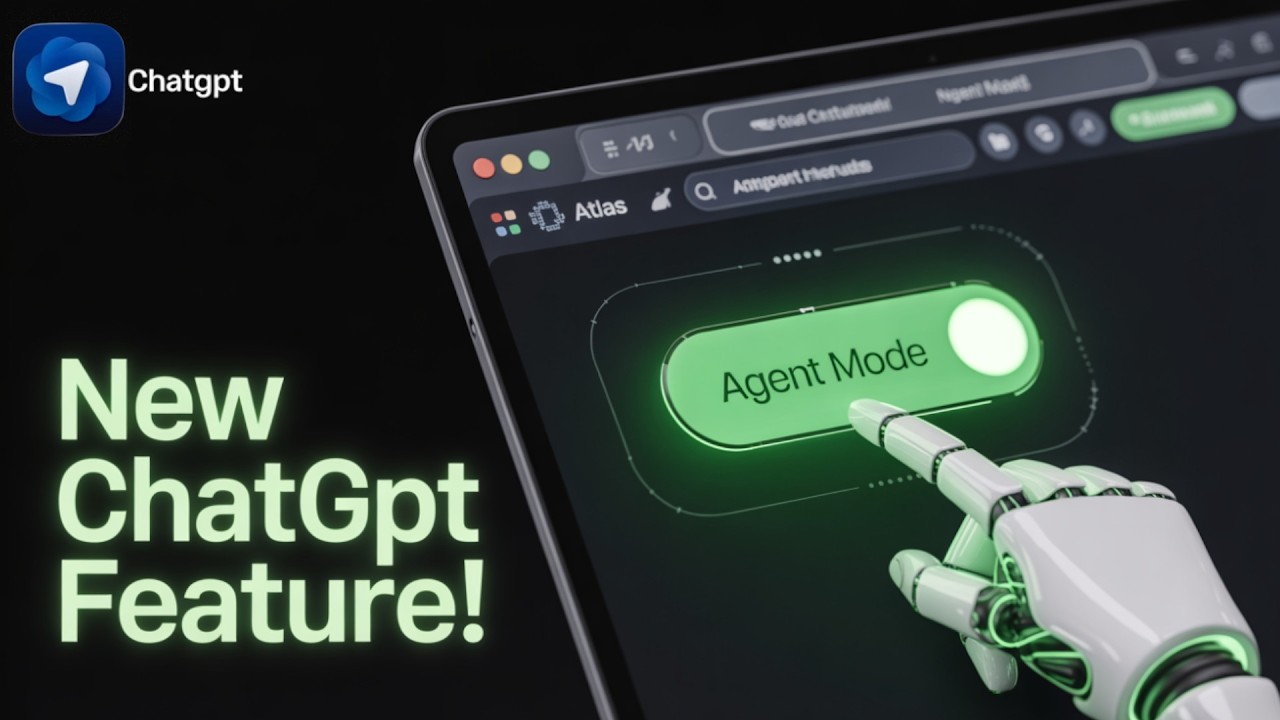 How To Use ChatGPT Atlas Agent Mode (Beginners Guide)