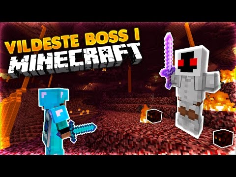 VILDESTE BOSS I MINECRAFT! | One Command Block