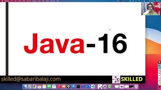 Java-JDK-16-Intro