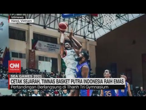 Cetak Sejarah, Timnas Basket Putra Indonesia Raih Emas