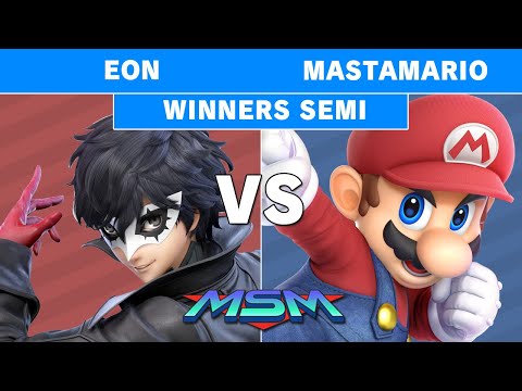 MSM 215 - FS | Eon (Joker) Vs POW | Mastamario (Mario) Winners Semis - Smash Ultimate