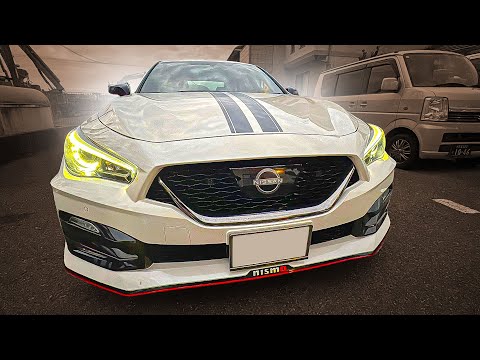 We rode in the new Skyline Nismo (there are only 100 in the world).