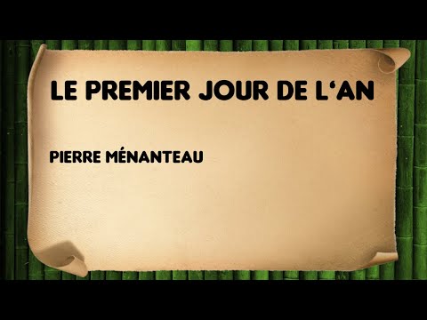 Le premier jour de l’an - Pierre Ménanteau