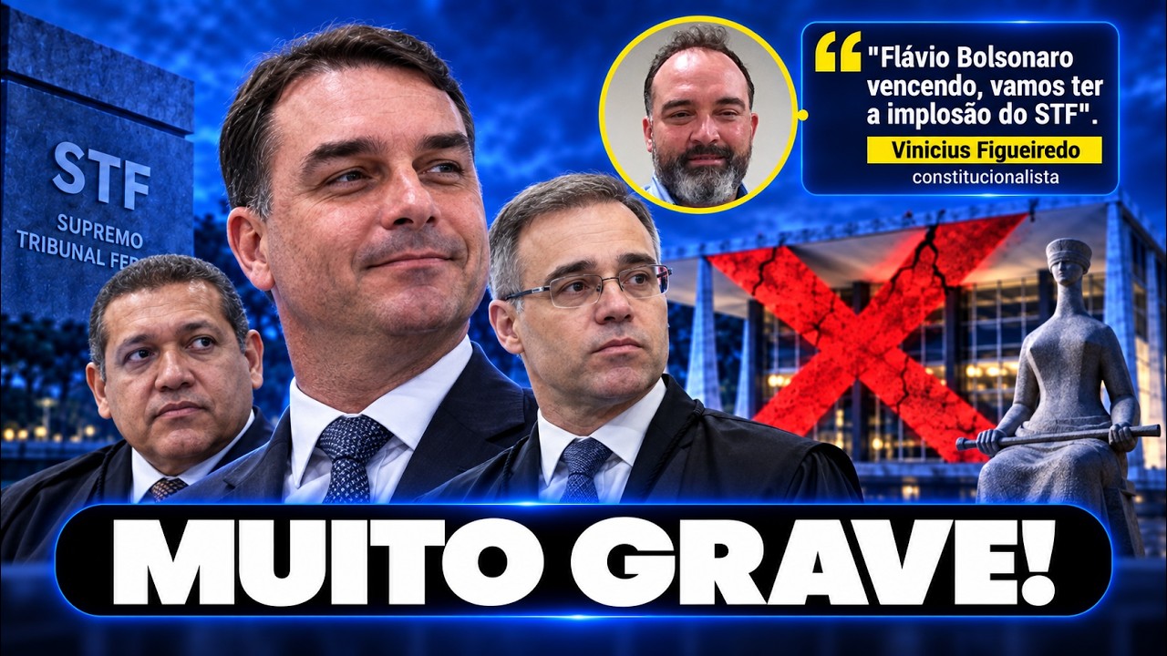 “Flávio Bolsonaro vencendo, vamos ter a implosão do STF”, afirma constitucionalista