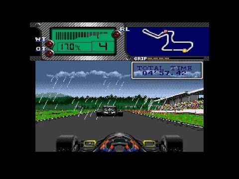 Heavenly Symphony: Formula One World Championship 1993 ... (Sega CD) 60fps Gameplay