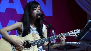 Sakura Fujiwara at Japan Travel Fair 2014 1st Session 6 Nada sousou