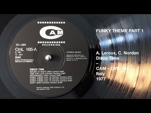 A. Leroux, C. Norden – Funky Theme Part 1 (1977)