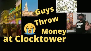 Guys Throw Money in Cartagena| Colombia