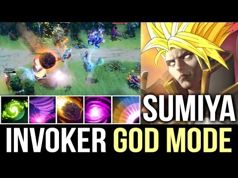 Insane SumiYa Invoker God Most Epic Play Best Combo Gameplay Dota 2