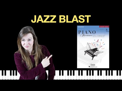 Jazz Blast (Piano Adventures Level 2A Lesson Book)