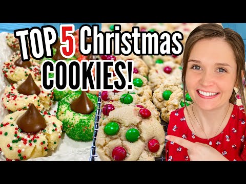 5 of the BEST Christmas Cookies! | All The Cookies YOU...