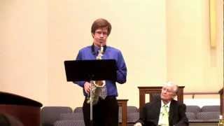 Amazing Grace/A Closer Walk With Thee - Alto saxophone