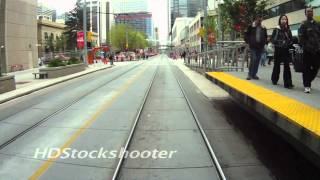 preview picture of video 'Time-lapse ride on the LRT train through Calgary'