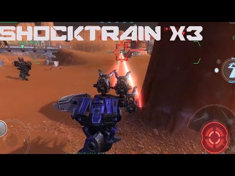 Bulgasari Shocktrain x3 Gameplay || War Robots || The Inquisidor