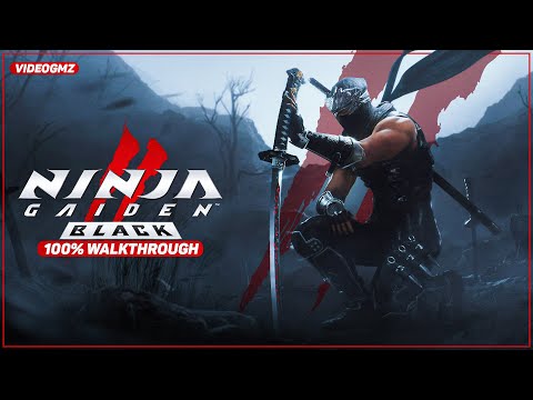Ninja Gaiden 2 Black 100% Walkthrough Guide | Very Hard Difficulty | All Collectibles | 4K