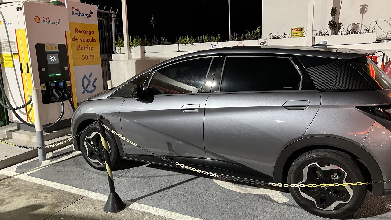 🔴 TESTEI CARREGADOR RÁPIDO BYD DOLPHIN - QUANTO TEMPO DEMORA?