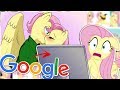 Fluttershy GOOGLES HERSELF
