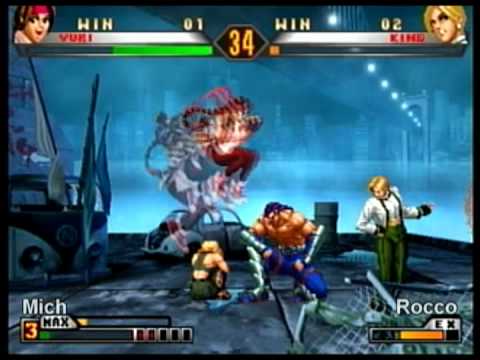 Gnouz RB2S2 - KOF98UM - Mich vs Rocco Sirocky Part1