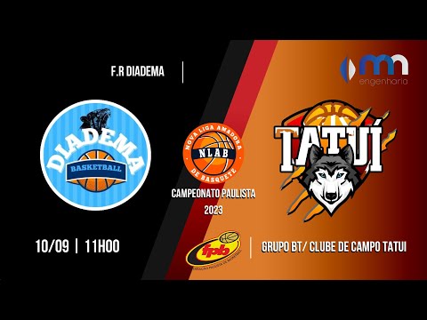 F.R DIADEMA X TATUI  | PAULISTA 1A. DIVISÃO BASQUETE