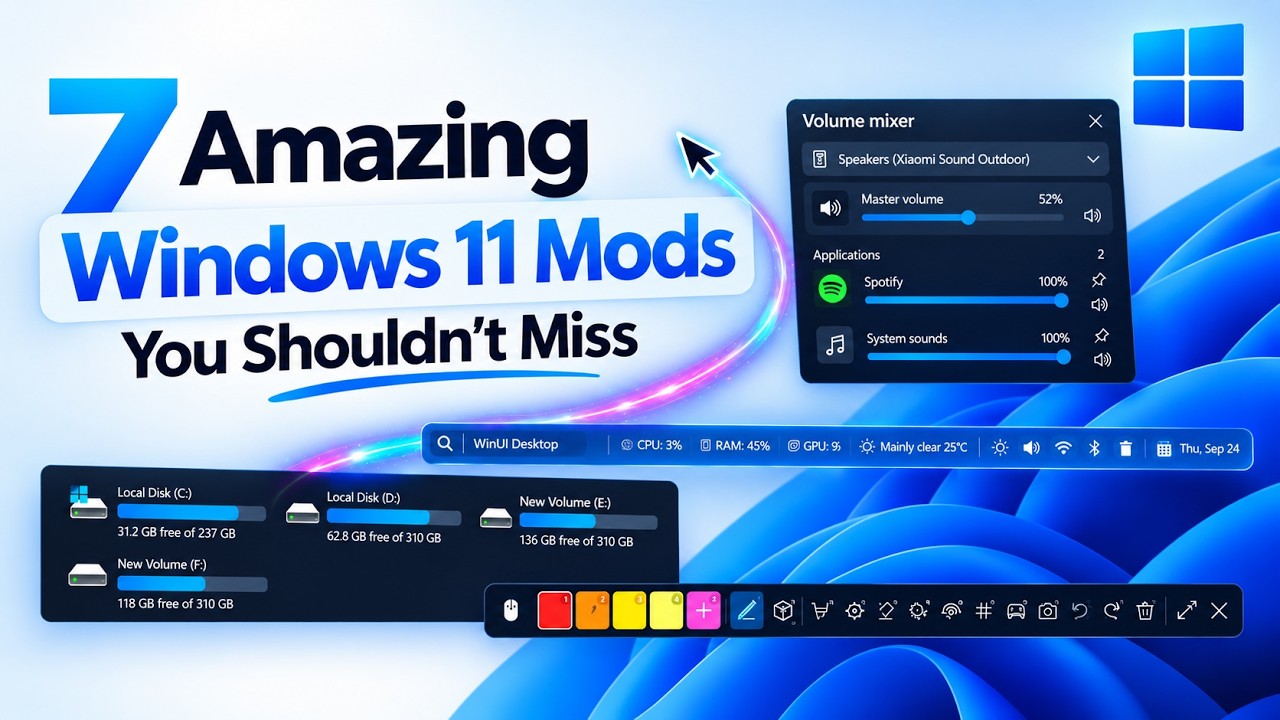 7 Amazing Windows 11 Mods You Shouldn't Miss