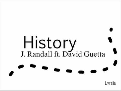 J. Randall ft. David Guetta - History