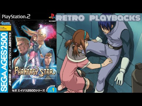 Sega Ages 2500 series vol. 1 Phantasy Star Generation / Sony Playstation 2 / RGB Framemeister