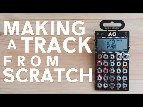 PO-33 K.O! Workflow + Making a song from scratch