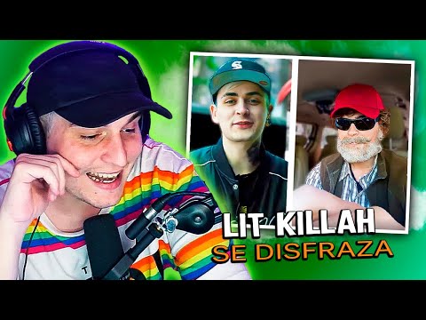 LIT KILLAH SE DISFRAZA 😂 KHAN REACCIONA