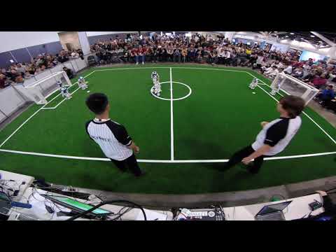 RoboCup 2019, Sydney: rUNSWift vs. Nao Devils - 2nd Half [Field A]