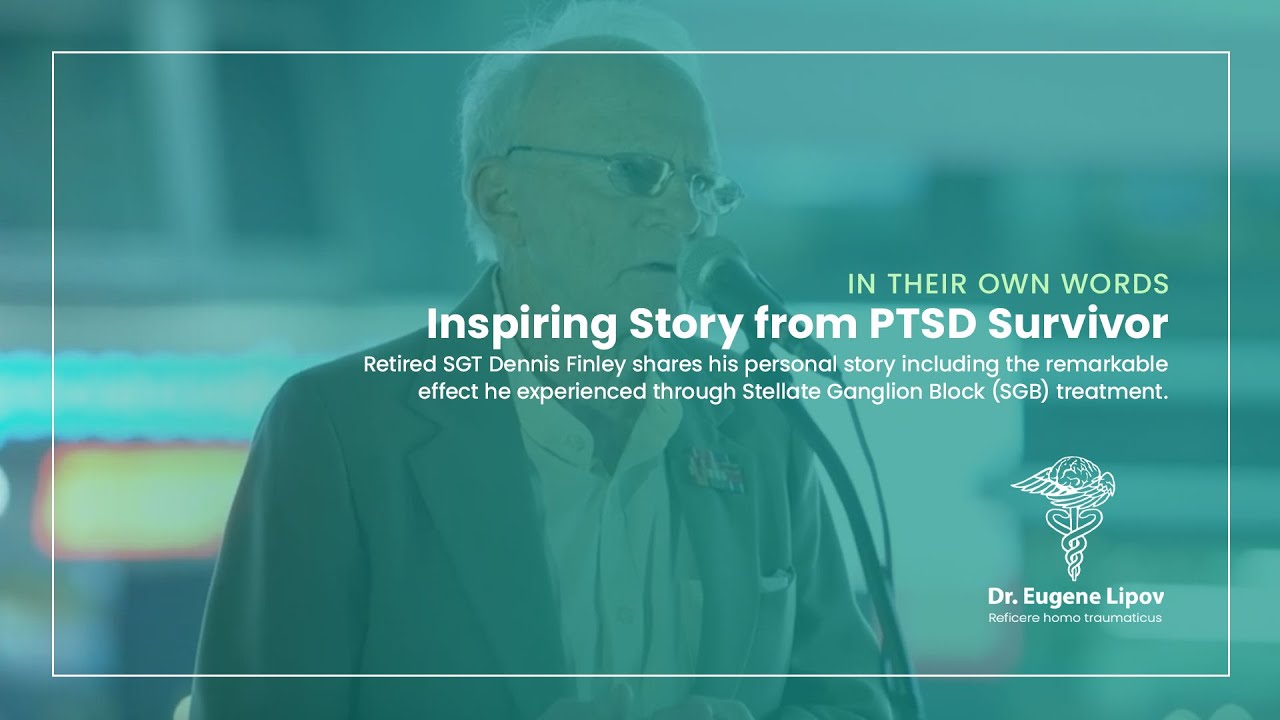 Stellate Ganglion Block: Retired SGT Dennis Finley, Inspires w/ PTSD Treatment Story at Fundraiser