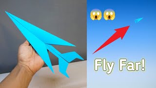How to make fast Paper Plane, How to Make A Paper Airplane That Flies Far & fast