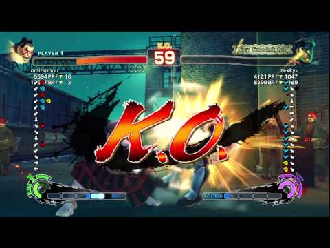 omitsubou [E. Honda] vs. zekky- [Dictator] | SSF4 Arcade Edition