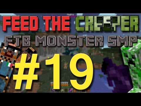 Feed The Creeper, FTB Monster SMP #19 - Twilight Forest Bosses: Hydra, Lich King and Naga