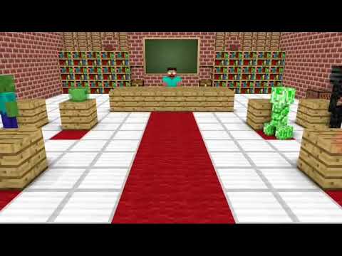Monster School: Fifa Word CUP 2018. Minecraft Animation