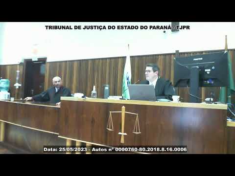 Júri Curitiba - 25/05/2023 às 13h30 - Autos nº 0000760-80.2018.8.16.0006