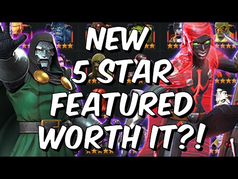New 5 Star Featured Crystal Worth It? - Basic VS Featured Comparison - Marvel Contest of Champions Video