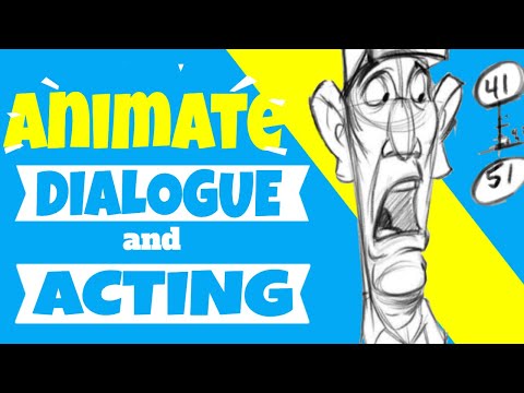 😃 How to ANIMATE  Dialogue with Acting - 2D Animation Tutorial [2020]