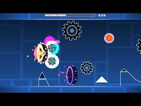 Meowter Space Layout by Koopazu & Zhender (me) - geometry dash