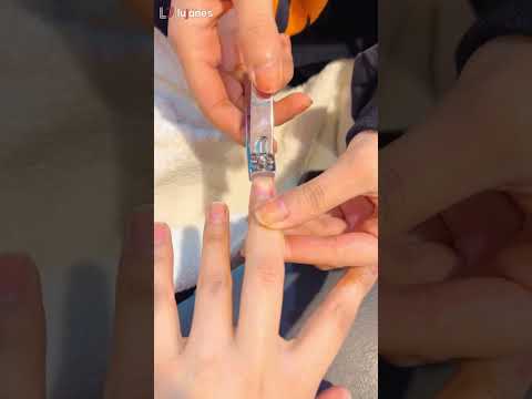 How to cut nails & file perfectly #nails #nailart #viral #trending #shorts
